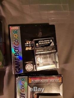 Gameboy colour bundle 2 consoles and 7 games