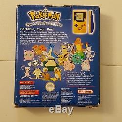 Gbc Gameboy Color Pokemon Special Limited Edition Handheld Excellent