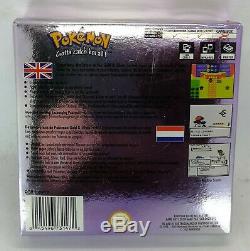 Genuine Pokemon Crystal Video Game for Nintendo Game Boy Color PAL BOXED TESTED