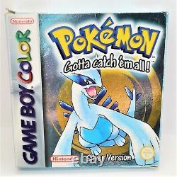 Genuine Pokemon Silver Version Video Game for Nintendo Game Boy Color PAL BOXED