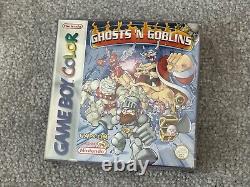 Ghosts N Goblins Nintendo Game Boy Color EUR Very Rare Colour Gameboy Capcom PAL