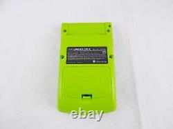 Grade A Nintendo GameBoy Game Boy Color Lime Green / White Handheld Console
