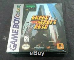 Grand Theft Auto (Game Boy Color, 1999) Original GTA Factory Sealed (BLEMISHES)