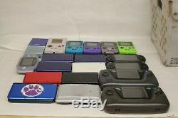 Handheld Game Lot Nintendo 3ds Gameboy, color, SP, DS Lite Game Gear Sony PSP