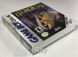 Heroes II Might and Magic (Nintendo Game Boy Color 2000) New Factory Sealed RARE