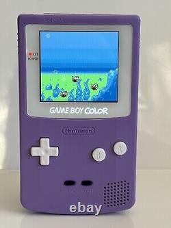 IPS Nintendo Gameboy Color Pastel Console GBC Q5 Screen Touch Controls OSD