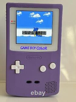 IPS Nintendo Gameboy Color Pastel Console GBC Q5 Screen Touch Controls OSD