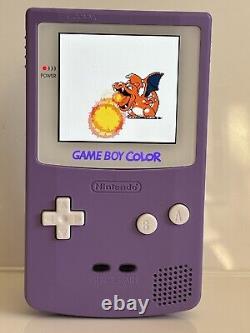 IPS Nintendo Gameboy Color Pastel Console GBC Q5 Screen Touch Controls OSD