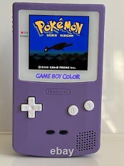 IPS Nintendo Gameboy Color Pastel Console GBC Q5 Screen Touch Controls OSD