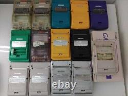 (JUNK)Game Boy Color & Pocket 14 set / GBC GBP Nintendo Console