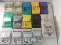 (JUNK)Game Boy Color & Pocket 14 set / GBC GBP Nintendo Console