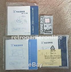 Jaguar JN-2000 Nintendo Game Boy Color Sewing Machine Very Rare games Jap Import
