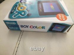 Japanese Nintendo Game Boy Colour Cgb-001 Console Complete With Box
