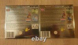 Jeu/Game Pokémon Gold & Silver Game Boy Color. Nouveau/New