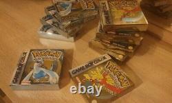 Jeu/Game Pokémon Gold & Silver Game Boy Color. Nouveau/New