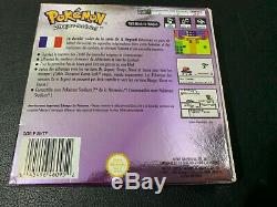 Jeu Nintendo Game Boy Gameboy Color Pokemon Version Cristal Complet Tbe
