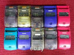 Junk GameBoy Color GBC Lot of 10 Set Nintendo random Console Japan Vintage