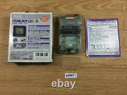 Kd9471 GameBoy Color Clear BOXED Game Boy Console Japan