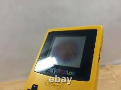 Ke1189 Plz Read Item Condi GameBoy Color Yellow Game Boy Console Japan