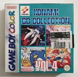 Konami GB Collection Vol 4 Nintendo Gameboy Color Solo Scatola + Manuale