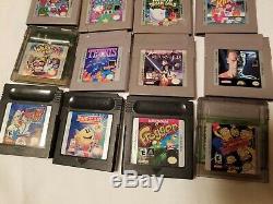 LOT of 19 Classic GAMEBOY and GAMEBOY COLOR GAMES Mario, Mega Man MORE. LOOK