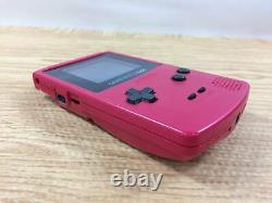 La7234 Plz Read Item Condi GameBoy Color Red Game Boy Console Japan