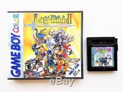 Last Bible II 2 + Case Box (English Translated) Nintendo Gameboy Color GBC (USA)