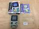 Lb4687 Gameboy Color Clear Boxed Game Boy Console Japan