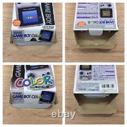 Lb4687 GameBoy Color Clear BOXED Game Boy Console Japan
