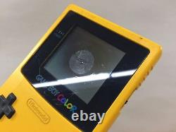 Lb6534 Plz Read Item Condi GameBoy Color Yellow Game Boy Console Japan