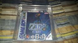 Legend of Zelda Oracle of Ages Game Boy Color Sealed Wata Graded VGA 85 Foil