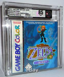 Legend of Zelda Oracle of Ages Nintendo GameBoy Color GBC SEALED NEW VGA85