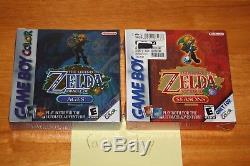 Legend of Zelda Oracle of Ages & Seasons (Gameboy Color) NEW SEALED NEAR-MINT