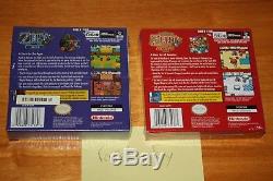 Legend of Zelda Oracle of Ages & Seasons (Gameboy Color) NEW SEALED NEAR-MINT