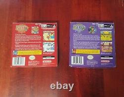 Legend of Zelda Oracle of Ages and Seasons CIB Bundle (Game Boy Color, 2001)
