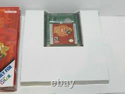 Legend of Zelda Oracle of Seasons Nintendo Game Boy Color Complete CIB Tested