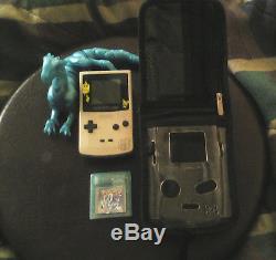 Limited Edition Gameboy Color withPokemon Crystal and Lugia Carrying Case Bundle
