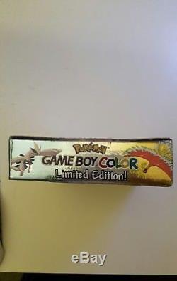 Limited Edition Pokemon Gold/SIlver Game Boy Color Bundle