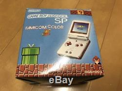 Limited! Game Boy Advance SP Nintendo Color with Cartridge Instructions Adapter