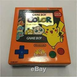 Limited edition Nintendo Gameboy Color Pokemon Orange color from Japan F/S