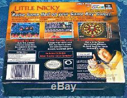 Little Nicky Nintendo Game Boy Color Factory Sealed New Gameboy NES Super Rare