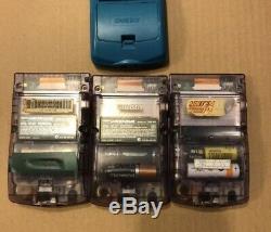 Lot Of 7 GameBoy Colors Multiple Colors All Turn On