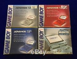 Lot Of Different Generations Of Nintendo Gameboy Systems GB Color Advance Sp Etc