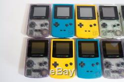 Lot of 10 Nintendo GAME BOY Color Console Gameboy JP Import WORKING NEW SCREEN