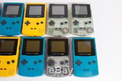 Lot of 10 Nintendo GAME BOY Color Console Gameboy JP Import WORKING NEW SCREEN