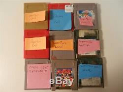 Lot of 30 Nintendo Game Boy Original & Game Boy Color Games Mega Man, Pokemon