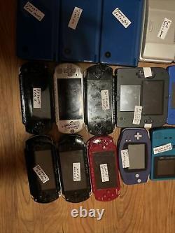 Lot of 45 Nintendo Handhelds Parts & repair Gameboy Color Ds 3ds Advance Sp Psp
