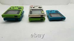 Lot of 5 Nintendo Game Boy Color CGB-001 Console FOR PARTS OR REPAIR