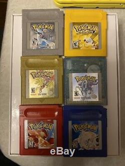 Lot of GameBoy Color Pokemon Games! All Tested & Working