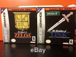 Lot of Legend of Zelda GBA & Gameboy Color 100% Complete & Boxed Games